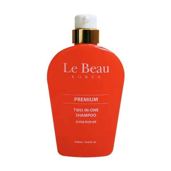 Le Beau Premium Two-In-One Shampoo (550ml)