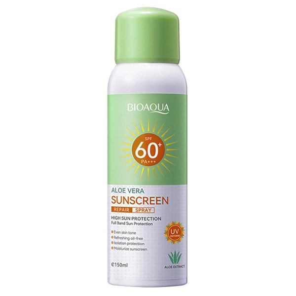 Bioaqua Aloe Vera Sunscreen Repair Spray SPF60+ Pa+++ (150ml