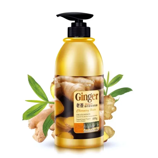 BIOAQUA Ginger Shampoo For Hair Fall Solution (400gm)