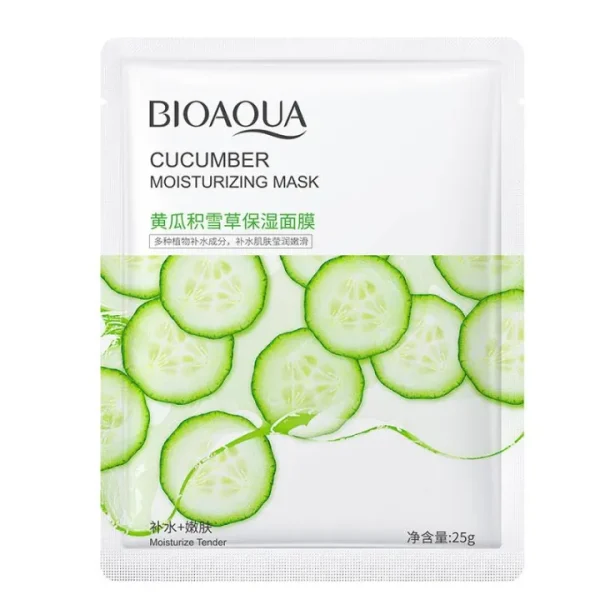 BIOAQUA Cucumber Moisturizing Sheet Mask (25gm)