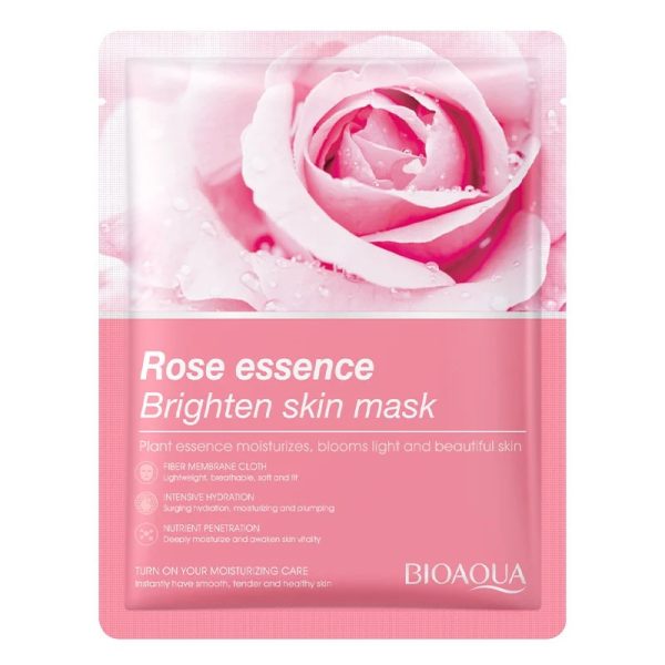 Bioaqua Rose Essence Brighten Skin Sheet Mask (25gm)