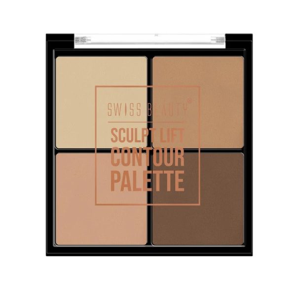 Swiss Beauty Sculpt Lift Contour Palette (14gm) - 01